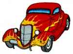 American Hot Rods Machine Embroidery Designs