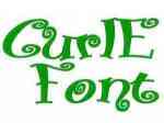Curle Font Machine Embroidery Designs