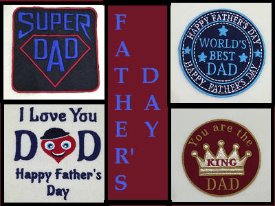 Fathers Day Embroidery Machine Design
