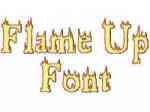 Flame Up Font Machine Embroidery Designs