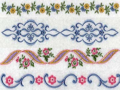 Linens 2 Embroidery Machine Design