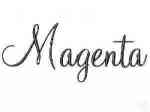 Magenta Font Machine Embroidery Designs