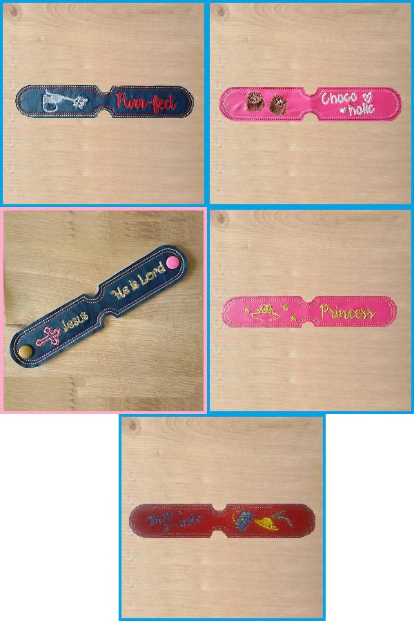Key Fobs Embroidery Machine Design Details