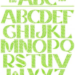 celtic fonts in microsoft word