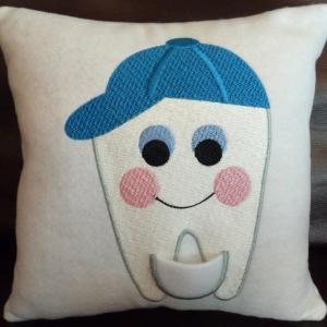Tooth Fairy Pillow Embroidery Machine Design