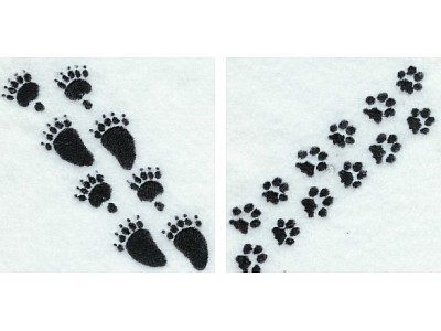 Animal Prints Embroidery Machine Design