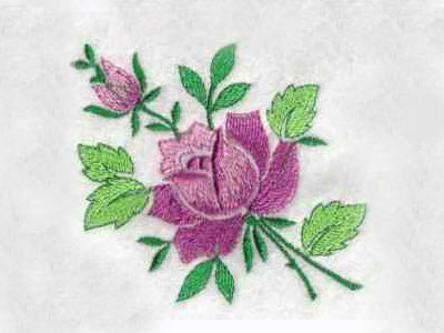 A Rose is a Rose Embroidery Machine Design