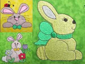 Bunny Tales Embroidery Machine Design