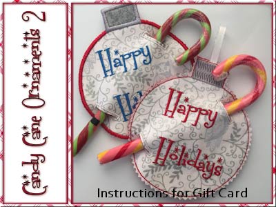Candy Cane Ornaments 2