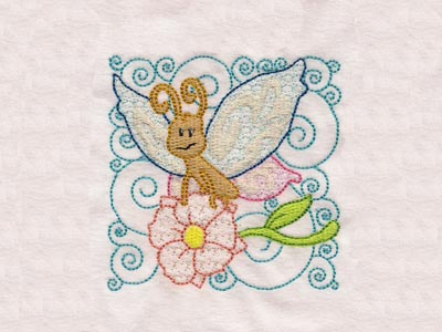 Curly Spring Blocks Embroidery Machine Design