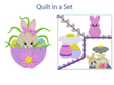 Easter Delight Embroidery Machine Design