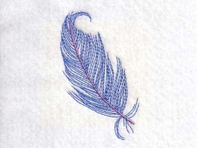 Light As A Feather Embroidery Machine Design