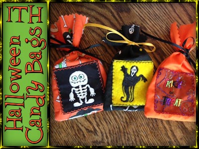 Mini Halloween Candy or Gift Bags