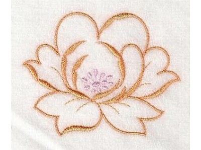 Satin Stitch Roses Embroidery Machine Design