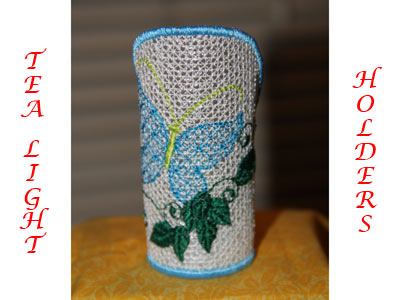 St Patricks Day Tea Light Holders Embroidery Machine Design