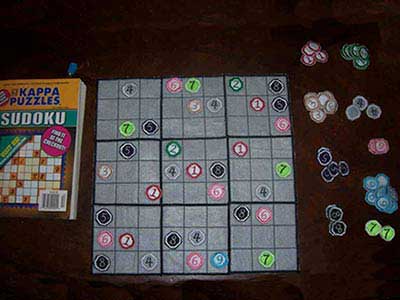 Sudoku In The Hoop Game Set