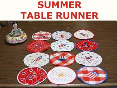 Summer Table Runner