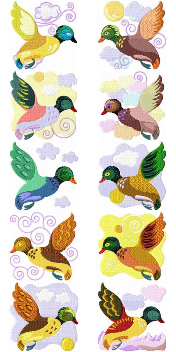 flyingjacobeanducks machine embroidery contact sheet