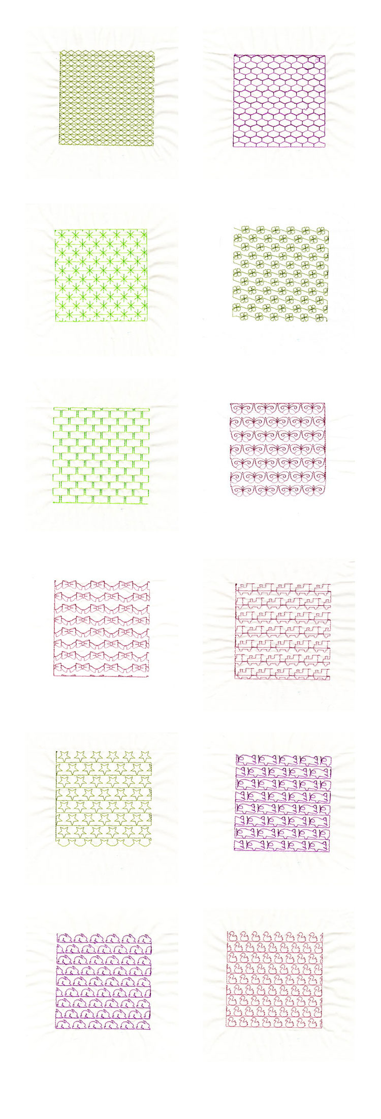 Lace Quilt Blocks Embroidery Machine Design Details